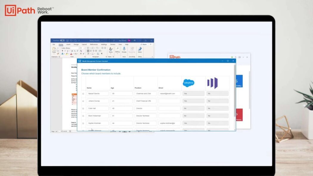 UiPath interface