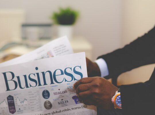 Business newspaper