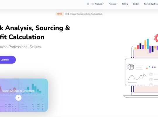 Home page Analyzer.tools