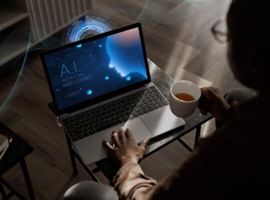 Person Uses AI for Generating Something
